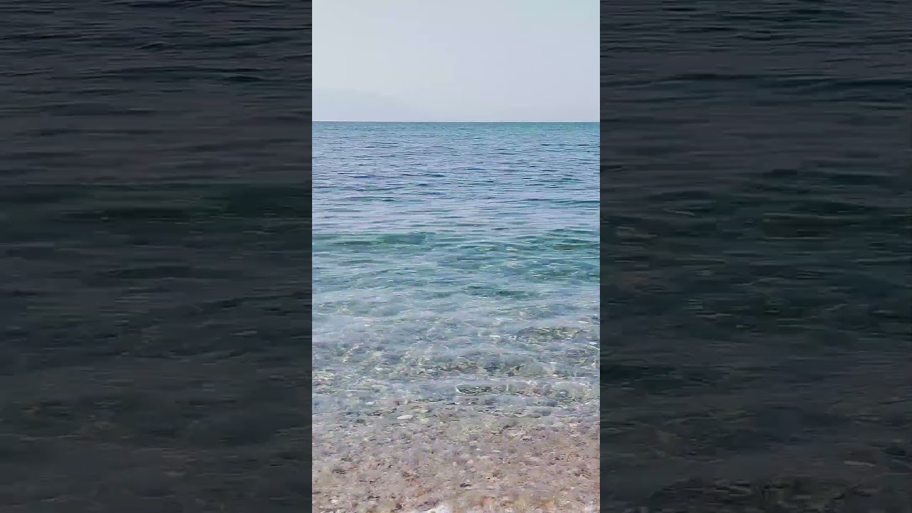 Cinematic Beach Waves: A Tranquil Escape             