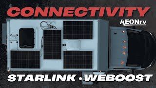 AEONrv Off-Grid Internet | Starlink + weBoost Setup for Remote Work and Adventure