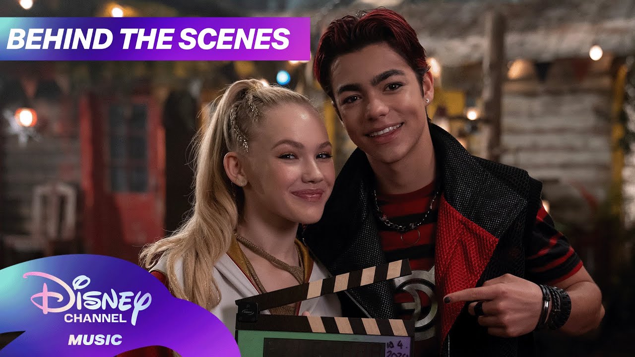 Malachi & Freya Share Their Journey as Victor & Nova! 💗  | ZOMBIES 4 BTS | @disneychannelmusic