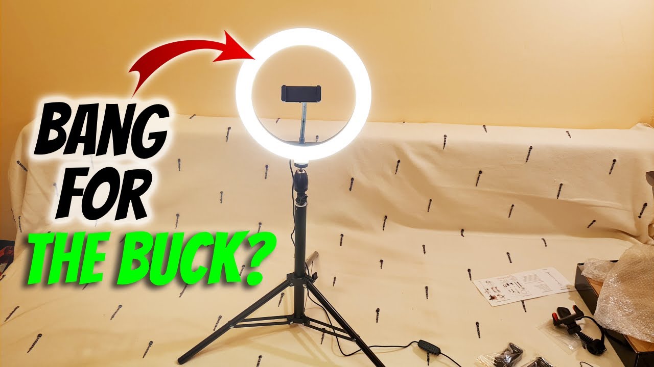 Jiozer Budget Ring Light (Unboxing & Review)