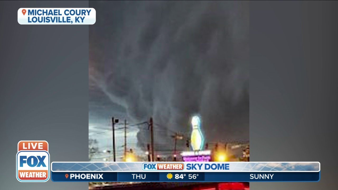 Video Tornadoes, Strong Winds Impacted Kentucky During Severe Storms