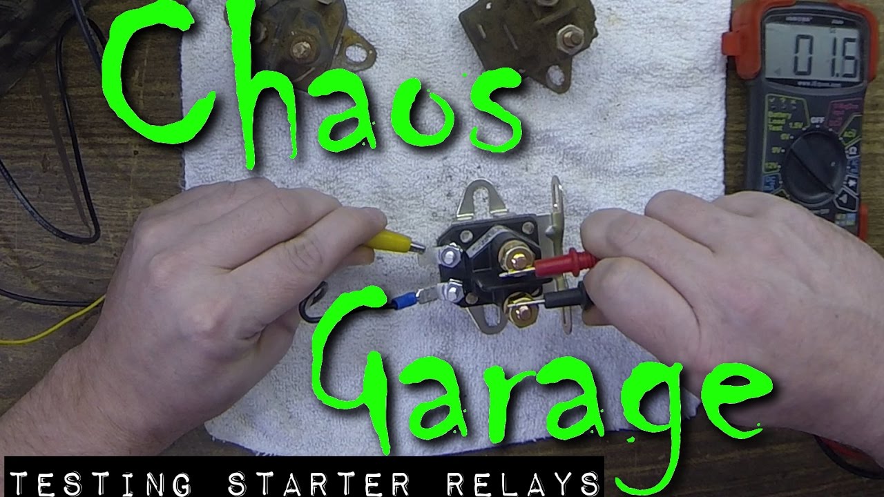 Testing Starter Relays the Easy Way (How-To) - YouTube