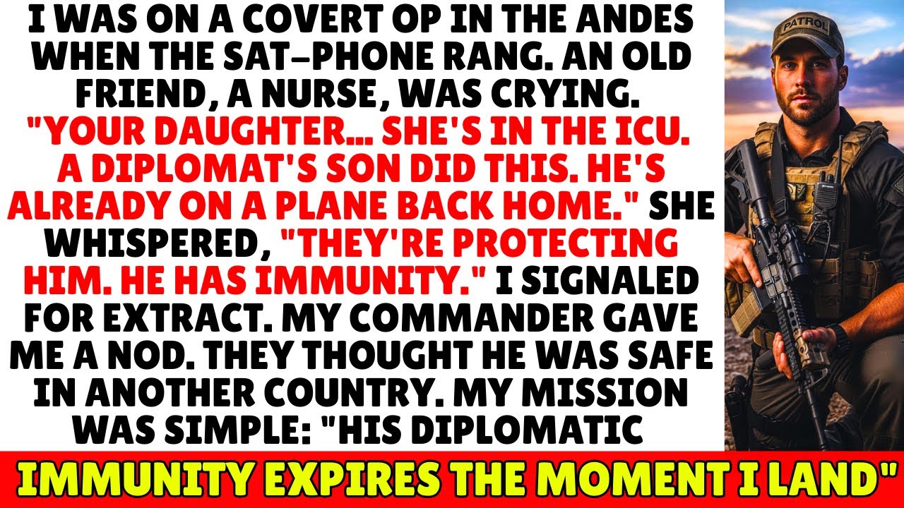 Diplomat's Son Hurt His Daughter & Fled The Country, He Forgot Her Father Was Delta Force