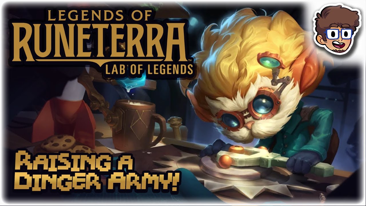 RAISING A DINGER ARMY!! | Roguelike Mode | Legends of Runeterra: Lab of Legends