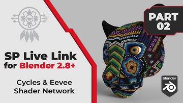 [ENG] Substance Painter LiveLink for Blender Cycles & Eevee Shader Network