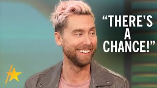 Lance Bass Teases Possible New *NSYNC Music On The Way: 'There's A Chance!'