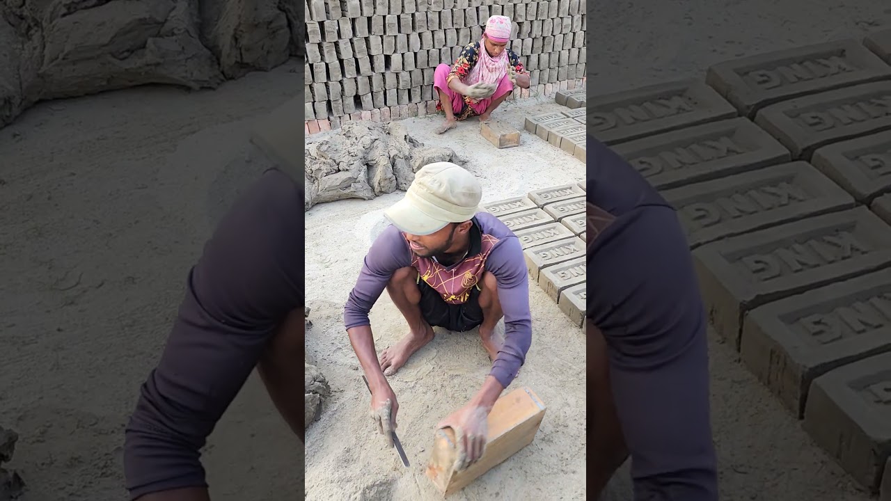 WITH WIFE IN MADE BRICK 