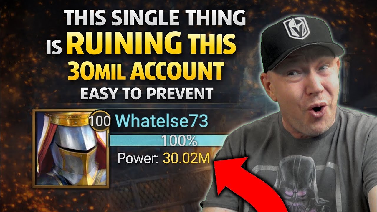 THIS SINGLE THING IS RUINING THIS 30MIL ACCOUNT - EASY TO PREVENT - RAID: Shadow Legends - RSL