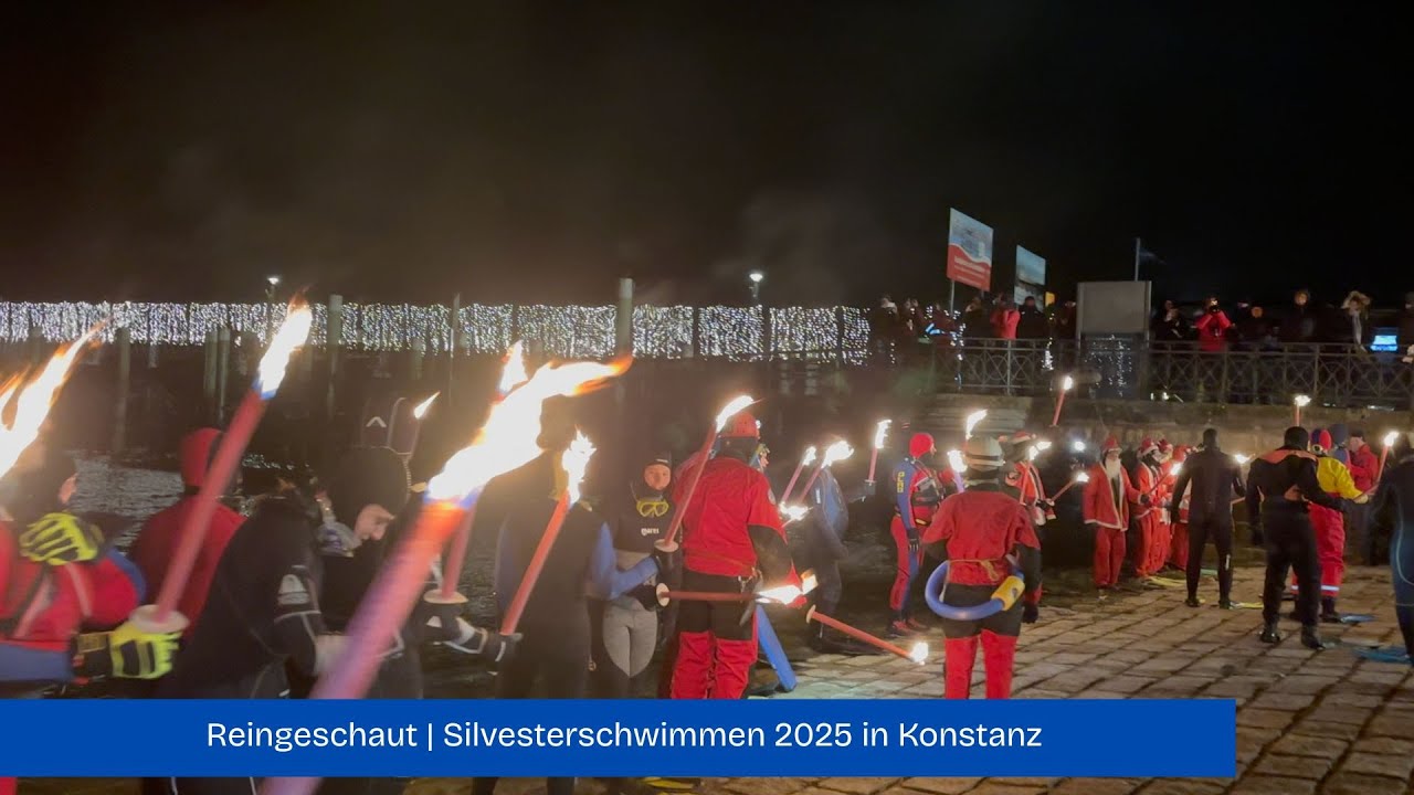 Silvesterschwimmen 2025 in Konstanz