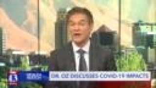 Dr. Oz visits FOX 13 to discuss COVID-19 impacts
