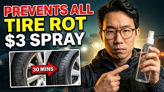 $3 Spray KILLS ALL Tire Dry Rot. Lasts 10 Years. Your Tires Are USELESS in a Grid-Down Escape