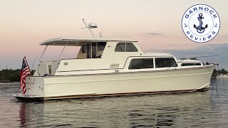 $235,000  (2000) Huckins Atlantic 44  Modern Classic Motor Yacht For Sale