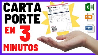 ✅[FUNCIONA] Elabora tu Carta Porte 2023 ►Ahorra Tiempo
