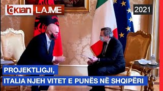 Projektligji, Italia njeh vitet e punës në Shqipëri