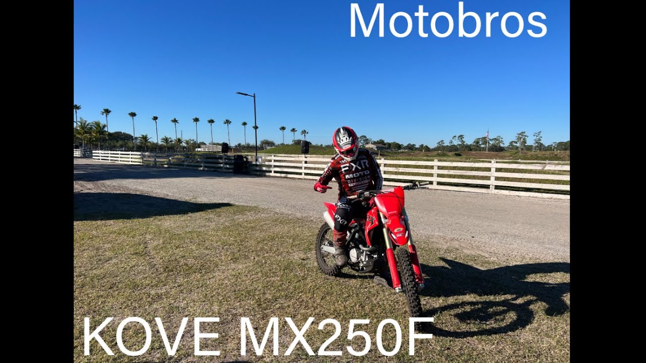 Riding a Kove MX250 @ Motobros Okeechobee