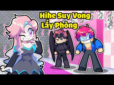 Hiha The Blue và Hiha Crow Bất Lực Khi bị Hihe Suy Vong CƯỚP PHÒNG NGỦ Trong Minecraft  🤣😆