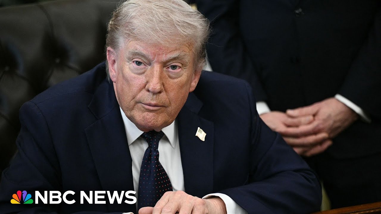 LIVE: Trump holds executive order signing at the White House | NBC News LIVE: Trump holds executive order signing at the White House | NBC News