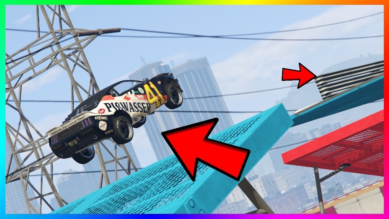 GTA Online 2x Stunt Race Event - Day 1.5 - YouTube
