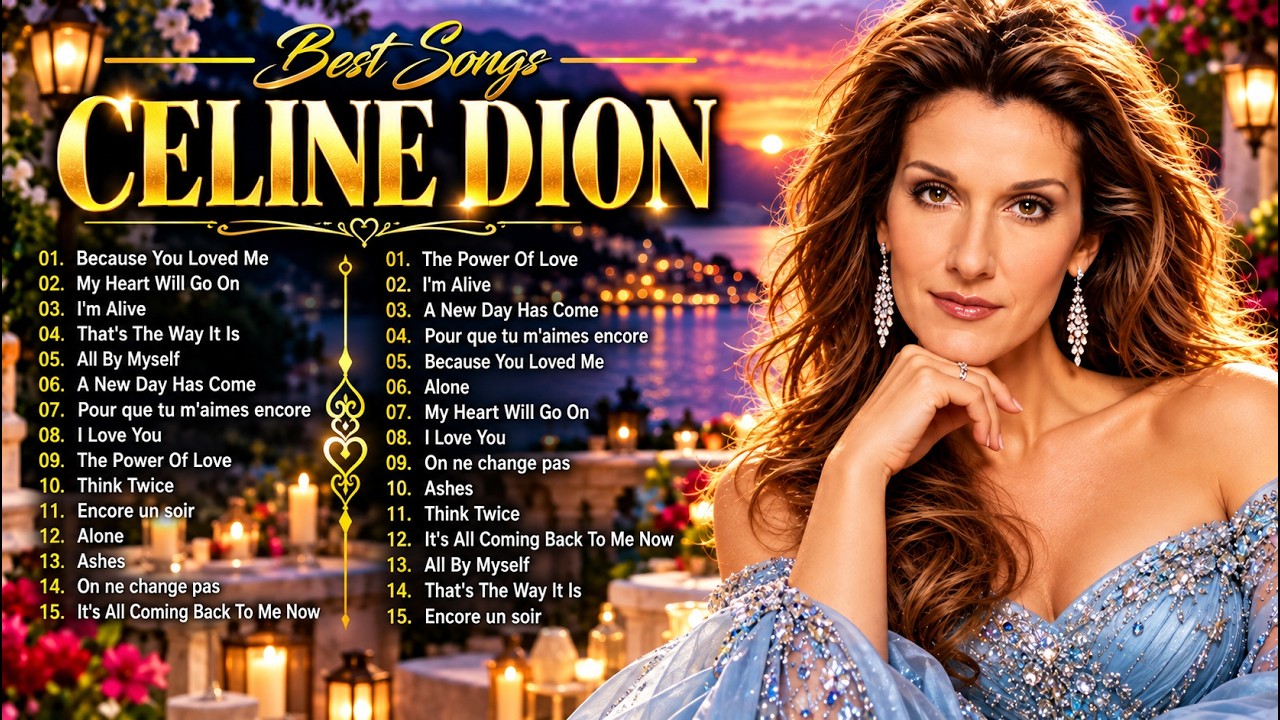 Celine Dion Greatest Hits 🎵 Best Songs of Celine Dion  Love Songs Full Album 2026