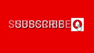 Red Screen Youtube Subscribe