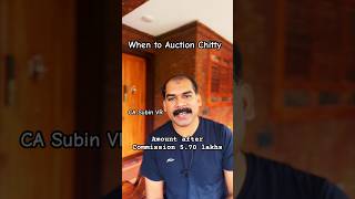 When to Auction Chitty #ksfe #financetips #finance #chitty