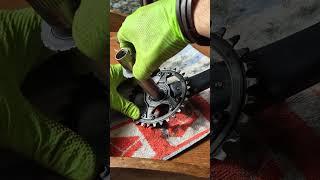 34T vs. 32T Ritzel... Fahrrad Kettenblatt Austausch - Shimano Direct Mount. #mtb #fahrradblog