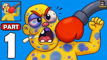 Annoying Uncle Punch Game Gameplay Walkthrough Levels 1-110 Epic Fight (Android,iOS)