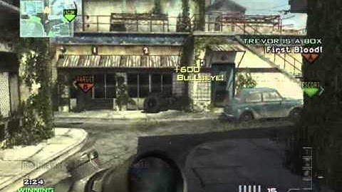 MW3 - Random Throwing knife on fallen
