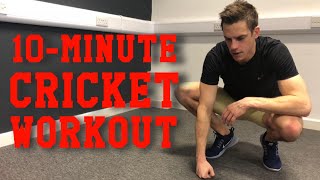 10-Min Cricket Workout (Fielding Agility)