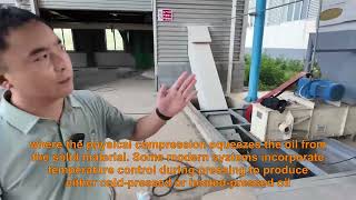 Walnut oil processing machinery process flow and principle