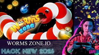 Worms Zone.io MOD 🐍 Unlimited Coins & Grow Fast | Mobile 2026 screenshot 3