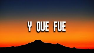 Y Que Fue- Don Miguelo(Lyrics) FIFA 2026 Lamine Yamal