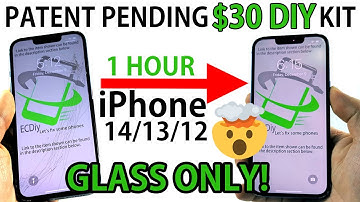 How to Replace Screen Glass On iPhone 15/14/13/12 Cracked Screen Repair
