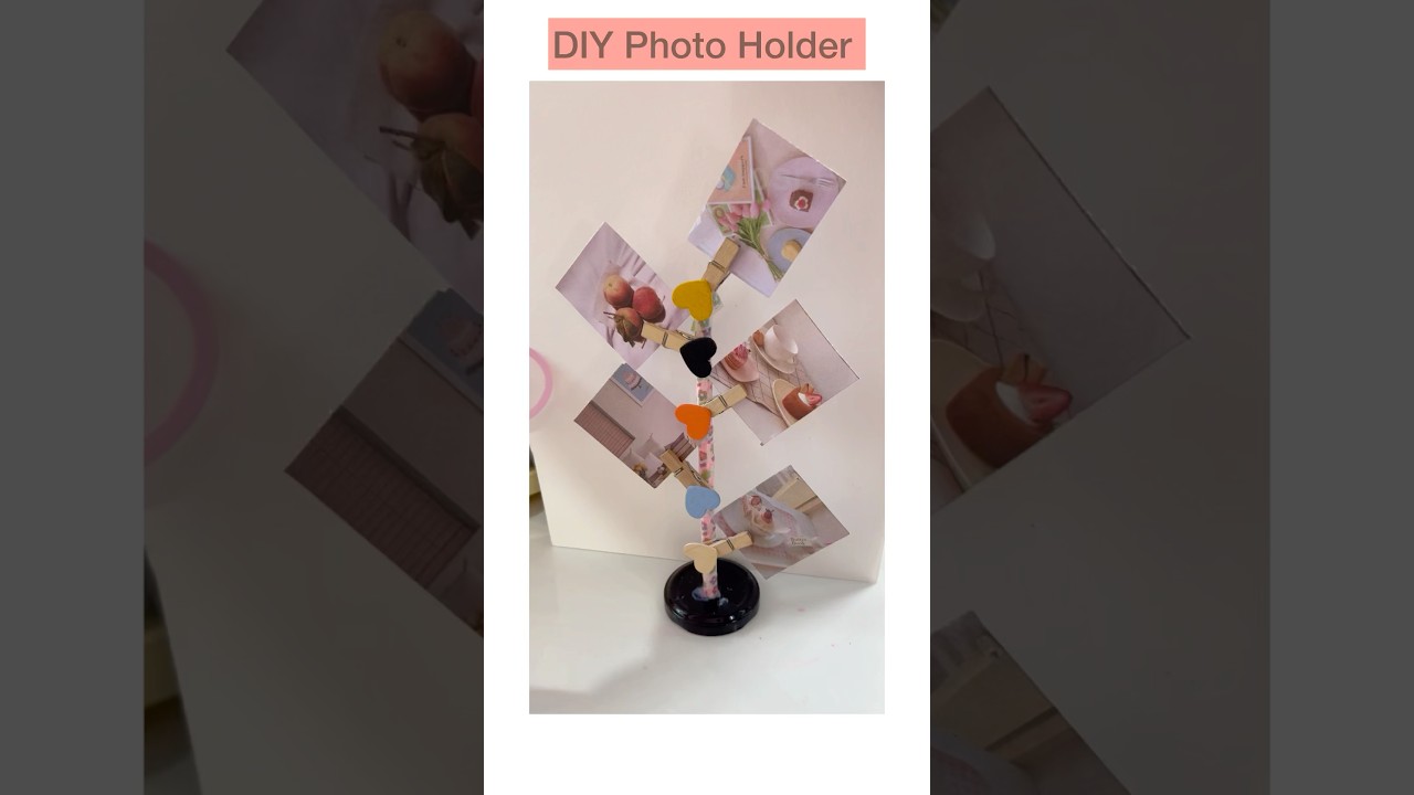 DIY photo holder 