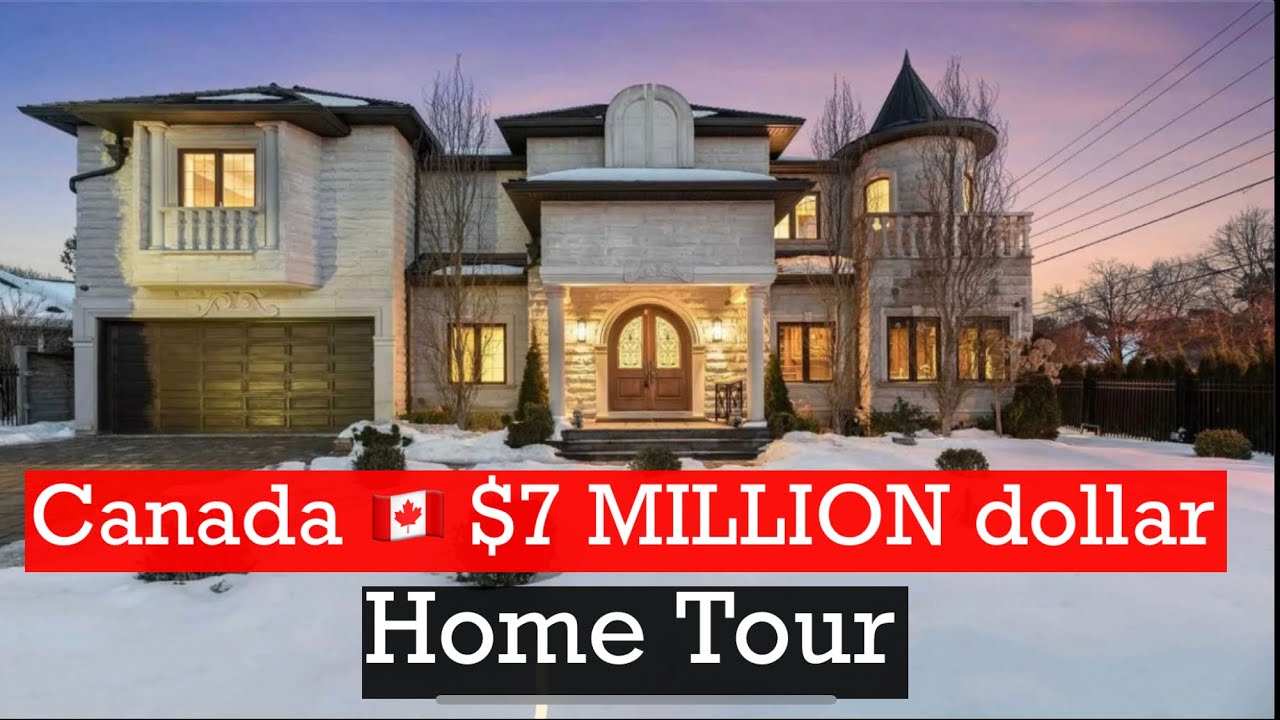 $7 Million Dollar - Home Tour In Canada (in Tamil)