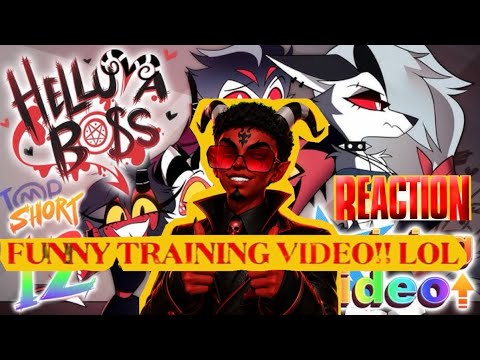 FUNNY TRAINING VIDEO LOL 😂 | HELLUVA SHORTS 12 // IMP TRAINING VIDEO // HELLUVA BOSS REACTION!!