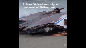 At Least 60 Dead After Migrant Boat Breaks Apart Off Italy