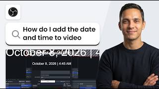 How to Add the Date and Time to Video in OBS Studio (2026 Method)