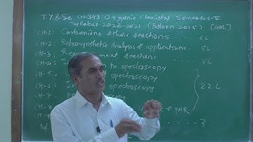 Lect-1 T.Y.B.Sc. CH-343 Org Chem : Sem-IV