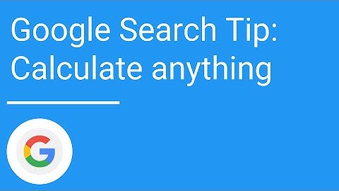 Google Search Tip: Calculate anything
