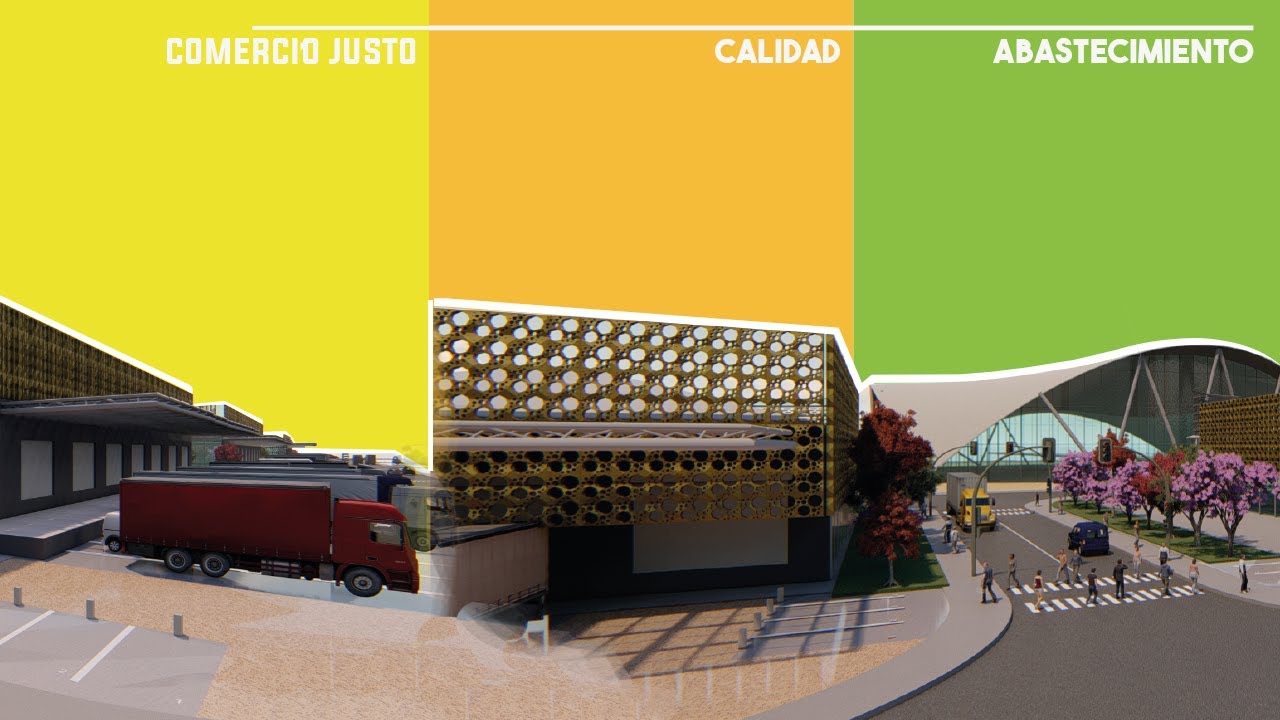 🔴 Proyecto Mercado Mayorista -  Concepto- El Mercado