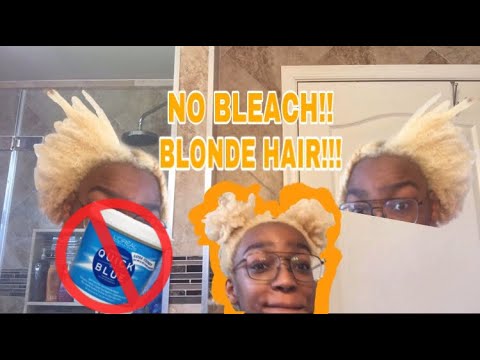 How to Lighten Hair WITHOUT Bleach (Hydrogen Peroxide and Baking Soda)