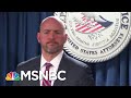 50 Charged In Largest College Admissions Scam Ever Prosecuted By DOJ | Craig Melvin | MSNBC