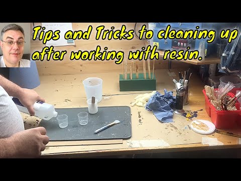 Resin Tips: Cleaning Silicone Tools #resinforbeginners 