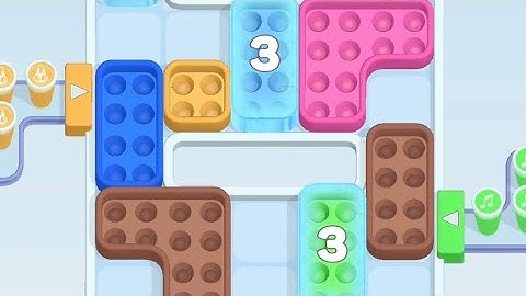 Coffee Rush Block Jam Level 36 Game Walkthrough Solution