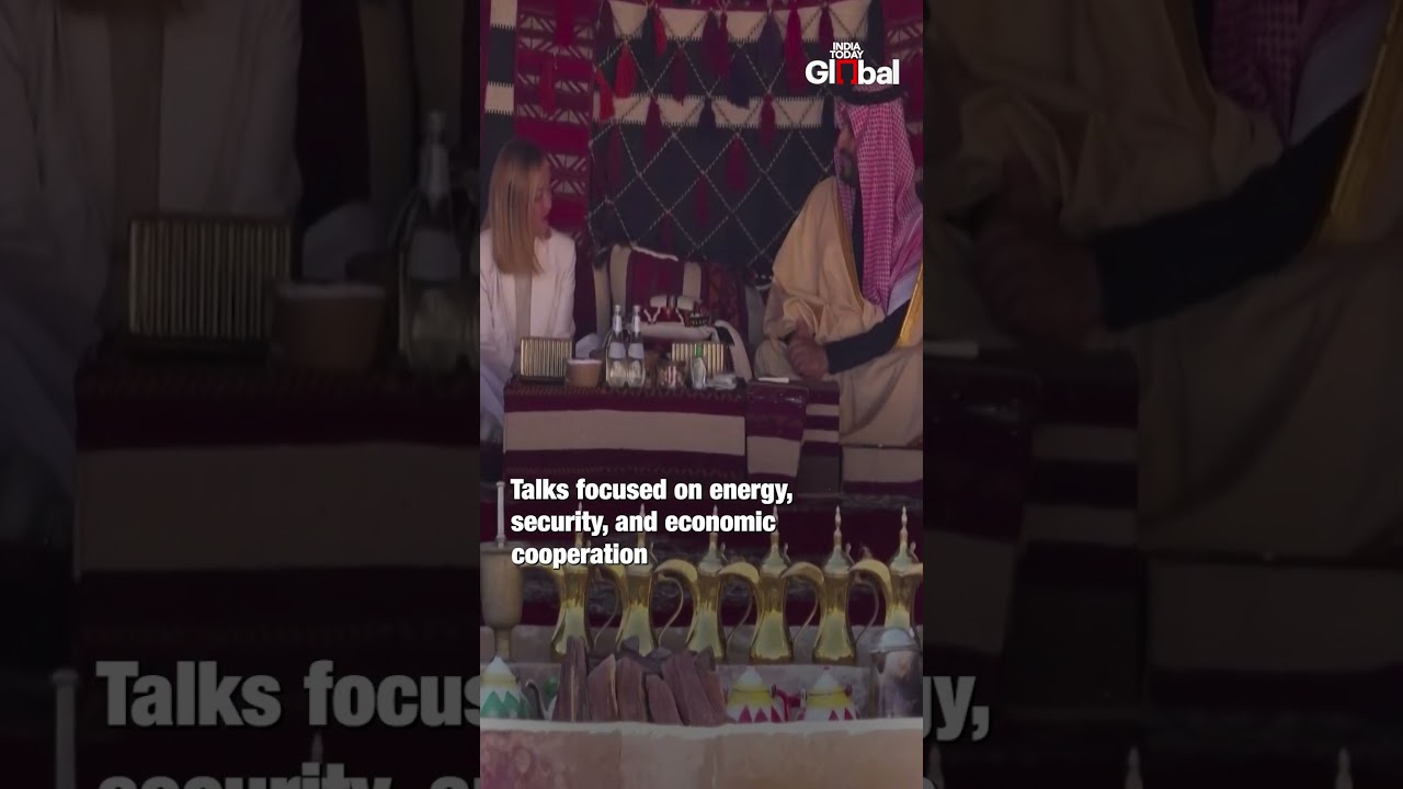 Italy's Giorgia Meloni Signs Strategic Partnership Deal With Saudi Arabia's Mohammed bin Salman