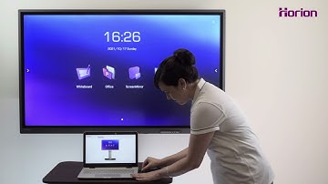 Wireless Screen Mirroring | How to connect to a big screen? | Horion Interactive Flat Panel