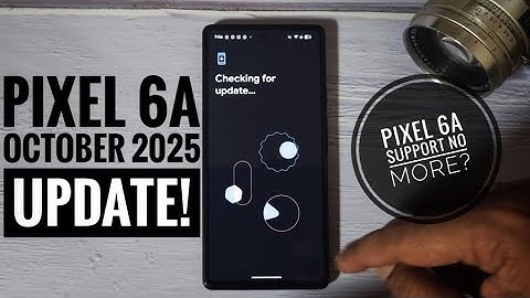 PIXEL 6a October 2025 Update | Is Pixel 6 Series Discontinued? 📲