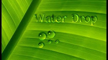 Photoshop Tutorial : How to Make Water Drops|  |New update-2018