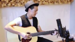 Bruno Mars - Versace on the Floor (Acoustic Cover) by Jay Fung 馮允謙 chords